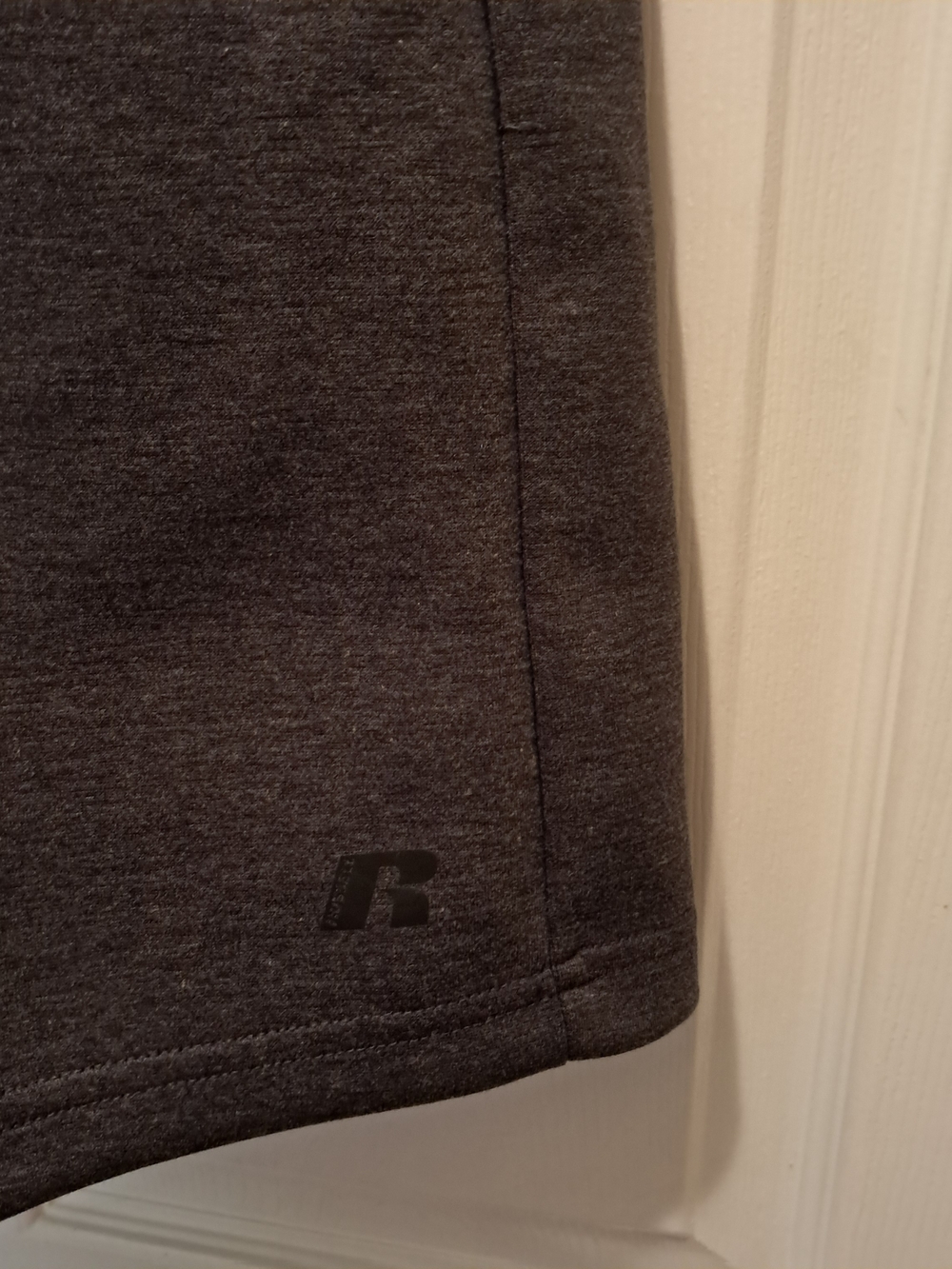 Russell Men's Charcoal Drawstring Lounge Shorts Size Medium 32-34 - Picture 3 of 3